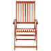 Folding Garden Chairs 6 Pcs Solid Wood Acacia Tblppol