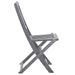 Folding Outdoor Chairs 4 Pcs Solid Acacia Wood Alttl