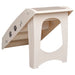 Folding Dog Stairs Cream 62x40x49.5 Cm