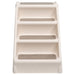 Folding Dog Stairs Cream 62x40x49.5 Cm