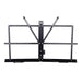 Folding Tabletop Music Stand Metal Sheet Holder Foldable