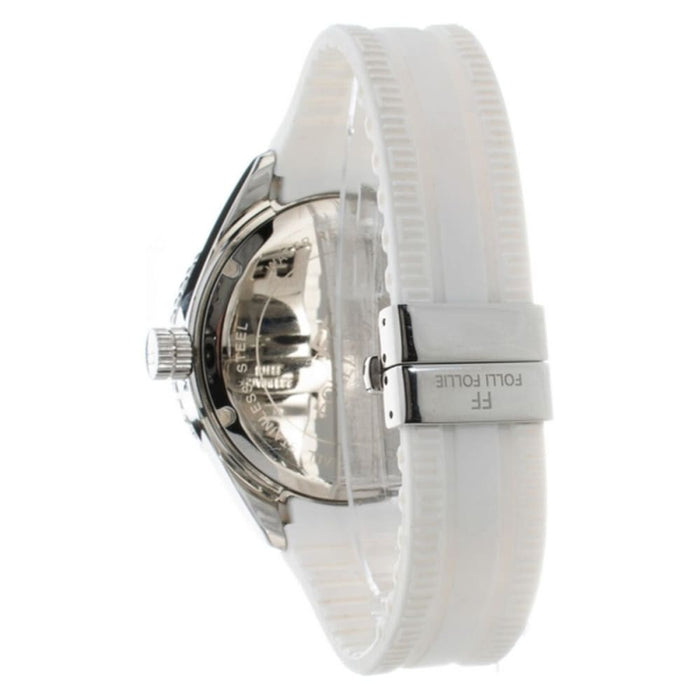 Folli Follie Wf0t027zdl Ladies Quartz Watch White 42mm