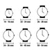 Folli Follie Wf0t027zdl Ladies Quartz Watch White 42mm