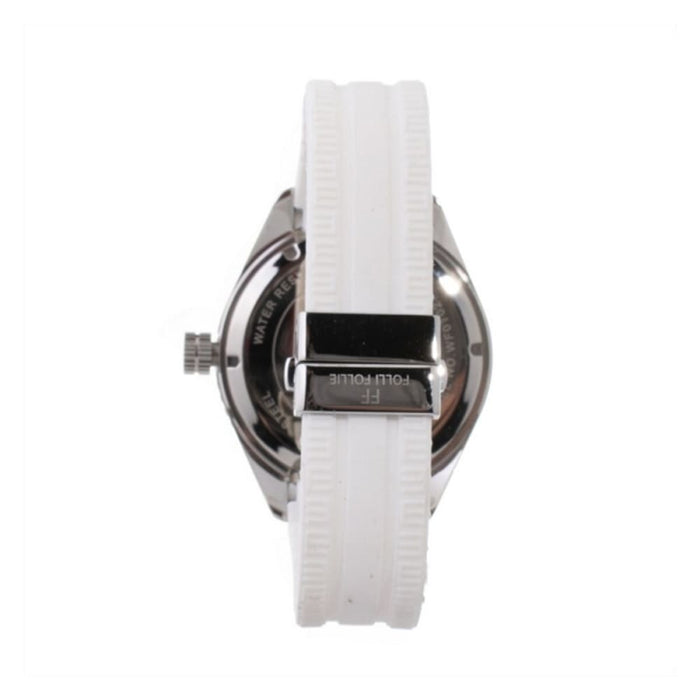 Folli Follie Wf0t027zdo Ladies Quartz Watch White 45mm