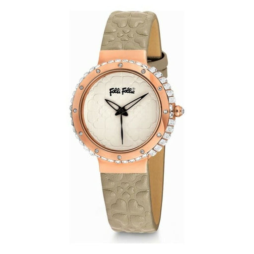 Folli Follie Wf13b032sp Ladies Quartz Watch White 28mm