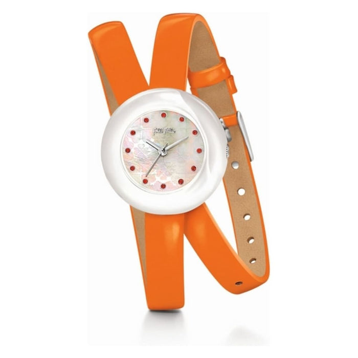 Folli Follie Wf13f030sso Ladies Quartz Watch White 28mm