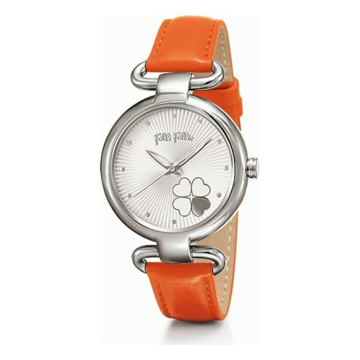 Folli Follie Wf15t029spw Ladies Quartz Watch White 28mm