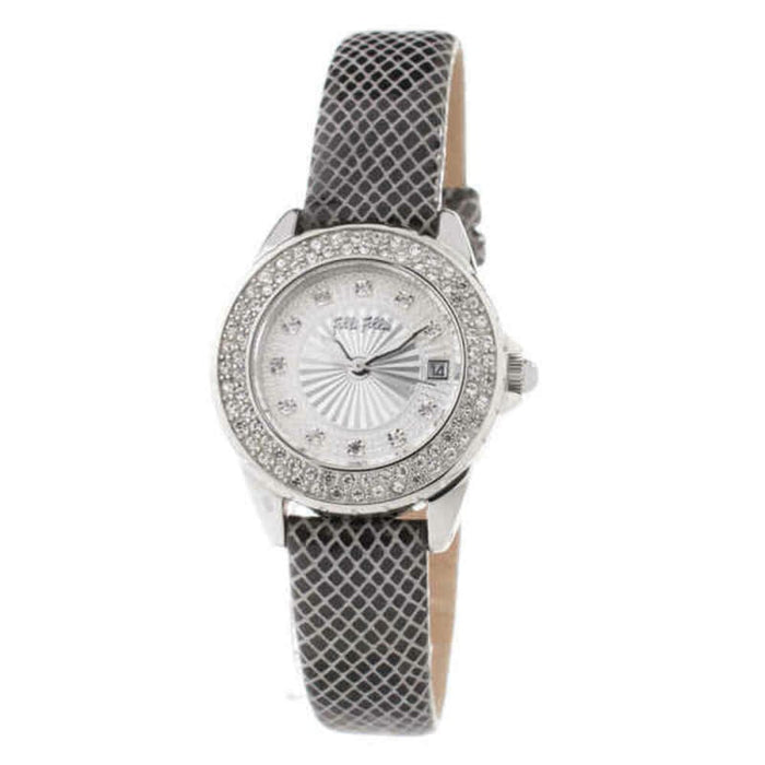 Folli Follie Wf1a006stn Ladies Quartz Watch Silver 30mm