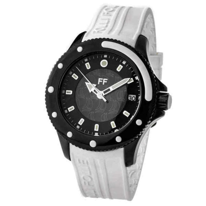 Folli Follie Wf1y002zdw Ladies Quartz Watch Black 42mm