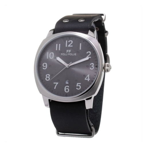 Folli Follie Wt14t001sdn Men’s Quartz Watch Black 40 Mm