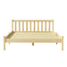 Bed Frame Wooden Double Size Base Pine Timber Mattress