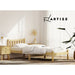 Bed Frame Wooden Single Size Sofie Pine Timber Mattress