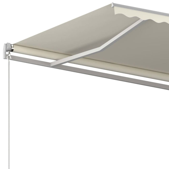 Freestanding Automatic Awning 400x300 Cm Cream Tbkpnax