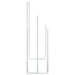 Freestanding Towel Rack White 48x24x79 Cm Iron Tatbko