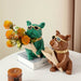 French Bulldog Statue Vase For Flower Cool Dog Decoration