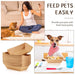 Eco-friendly Convenient Paper Serving Food Tray For Dog