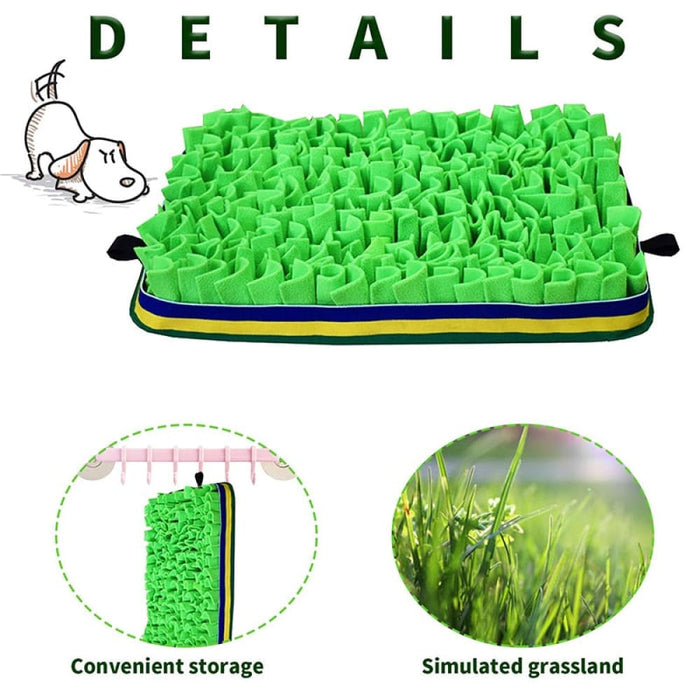 Eco-friendly Durable Slow Feeding Dog Puzzle Snuffle Mat