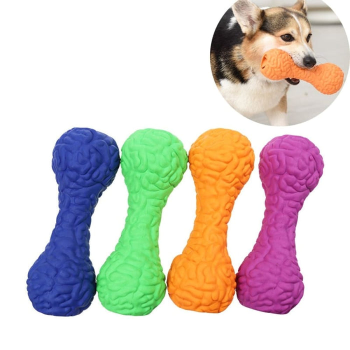 Eco-friendly Soft Rubber Food Dispensing Chew Toys For Dogs