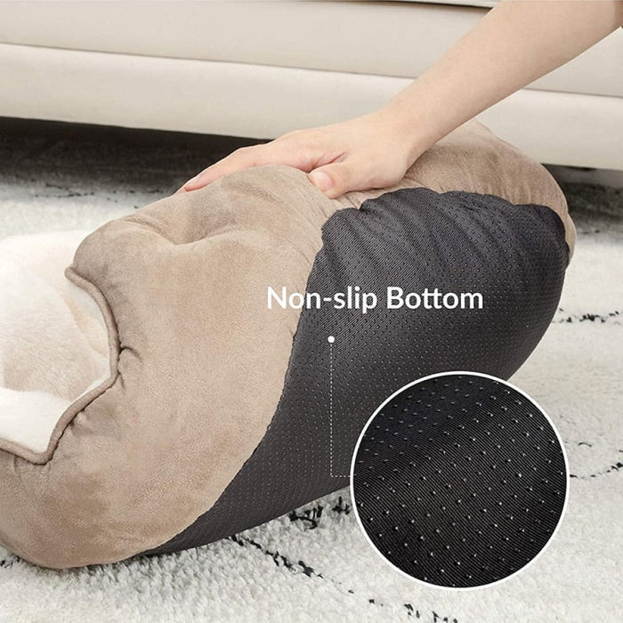 Eco-friendly Washable Slip-resistant Soft Pet Round Cushion