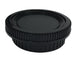 Md Front Body Cap + rear Lens Cap Set For Minolta Mc Mount