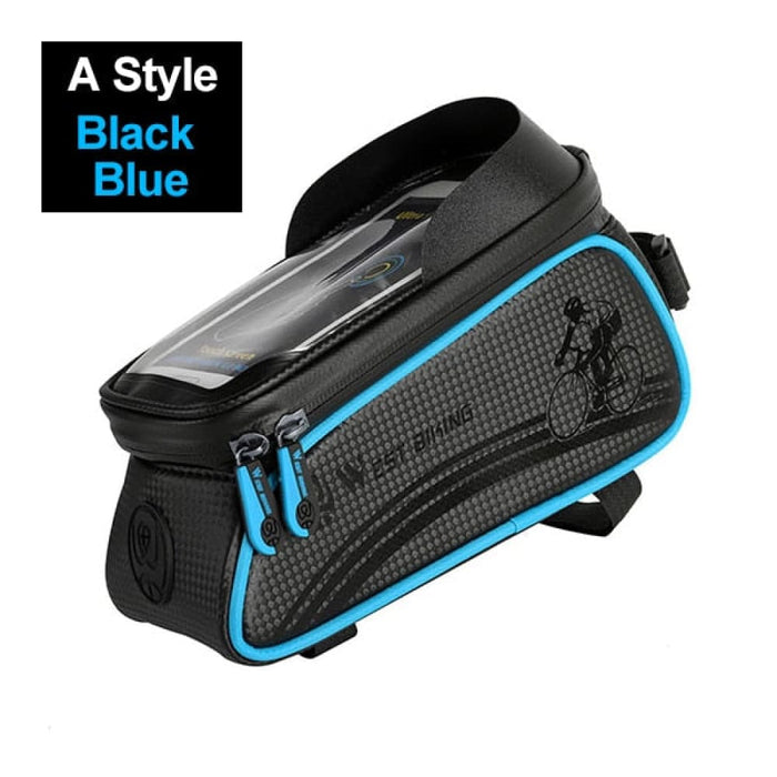 Front Tube Frame Phone Case Storage Upgraded Bicycle Bag