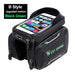 Front Tube Frame Phone Case Storage Upgraded Bicycle Bag