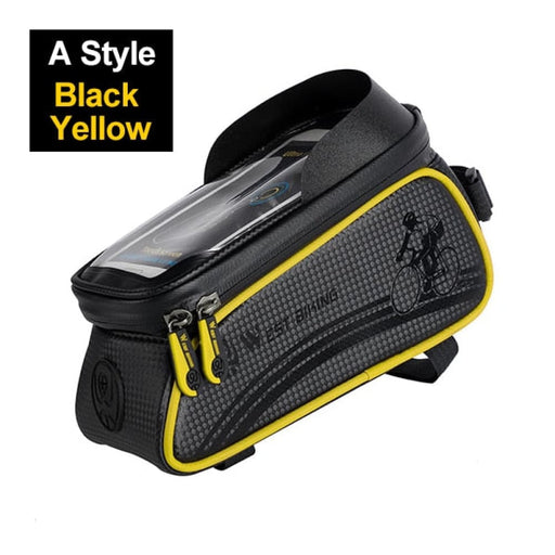 Front Tube Frame Phone Case Storage Upgraded Bicycle Bag