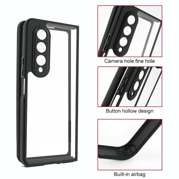 Frosted Tpu Pc Case For Samsung Galaxy z Fold 4