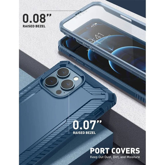 Full-body Rugged Dual Layer Bumper Case with Built-in