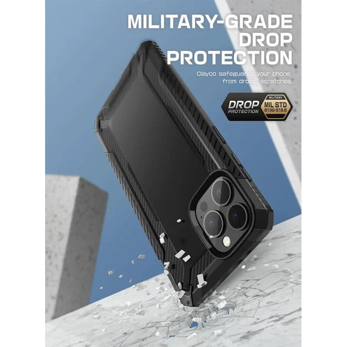 Full-body Rugged Dual Layer Bumper Case with Built-in