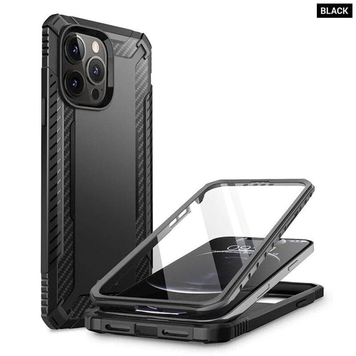 Full-body Rugged Dual Layer Bumper Case With Built-in