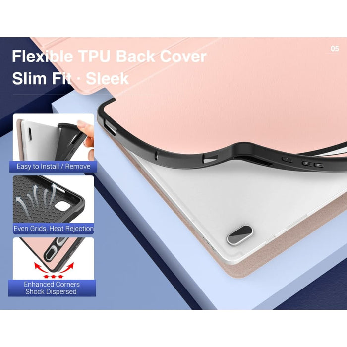 Full Body Trifold Stand Case For Galaxy Tab S7 Plus