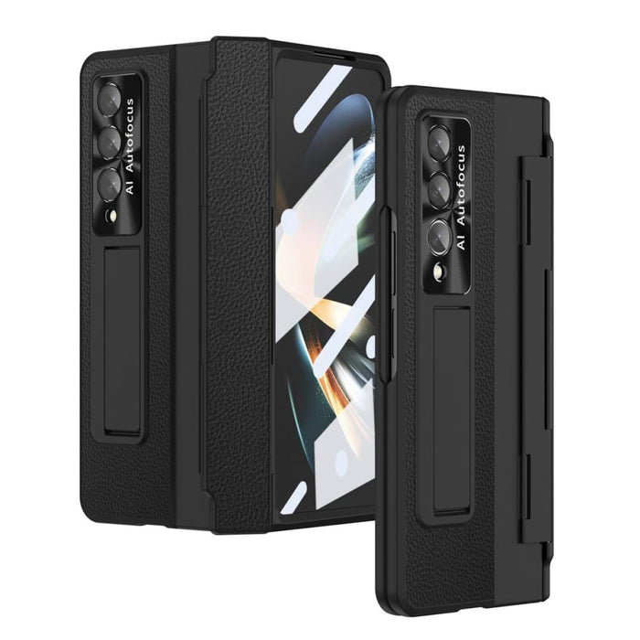 Full Coverage Phone Case With Hinge All In One For Samsung