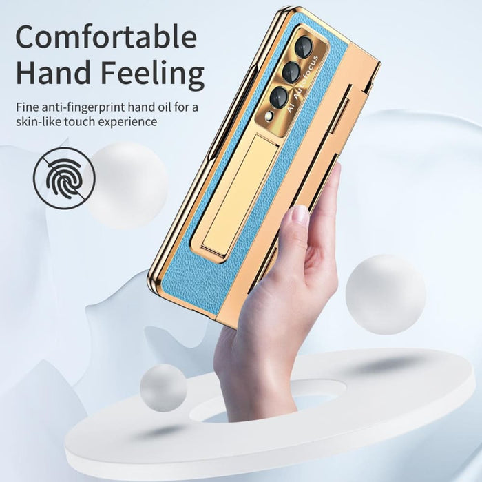 Full Coverage Phone Case With Hinge All In One For Samsung