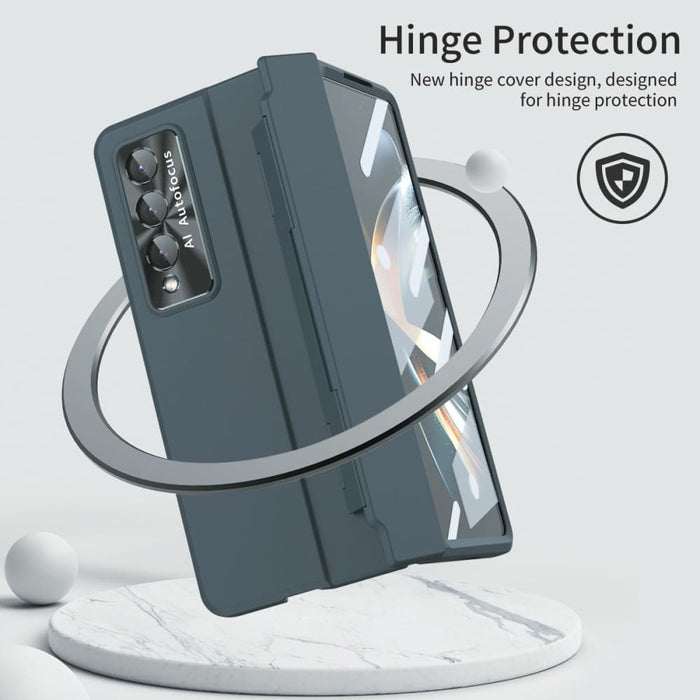 Full Coverage Phone Case With Hinge All In One For Samsung