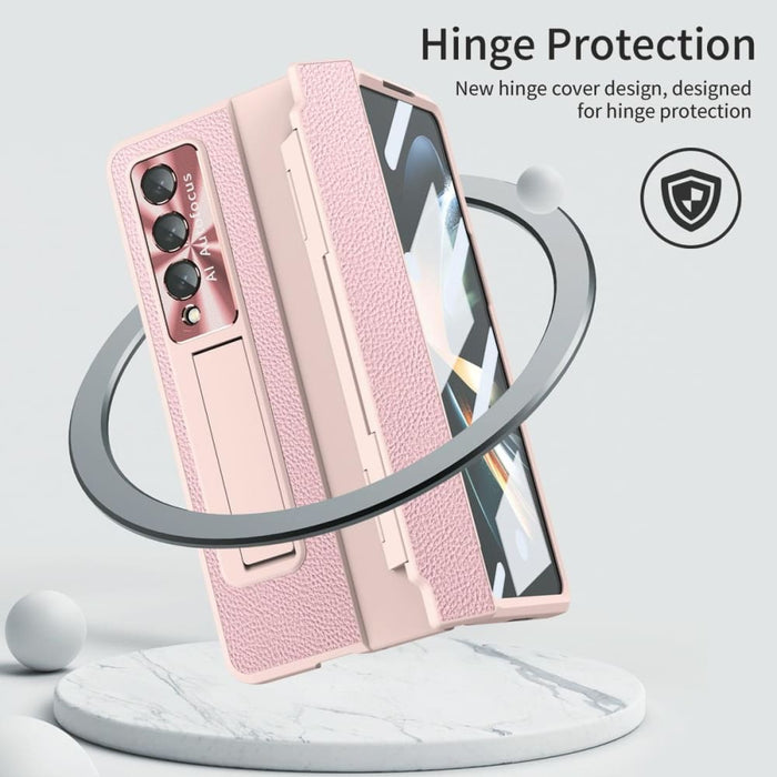 Full Coverage Phone Case With Hinge All In One For Samsung