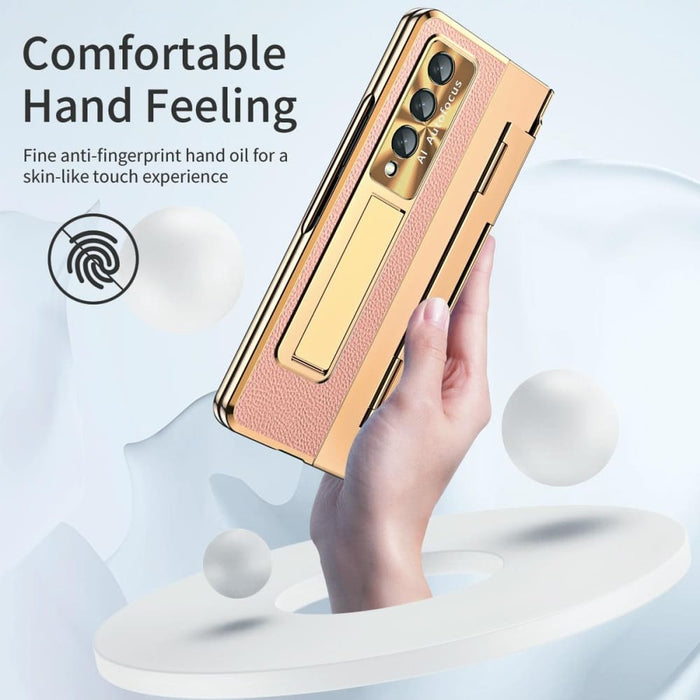 Full Coverage Phone Case With Hinge All In One For Samsung