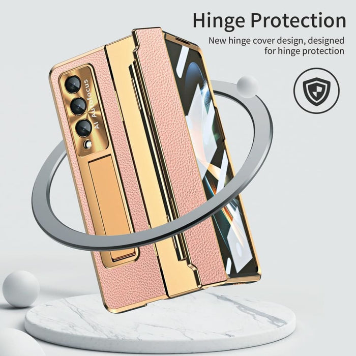 Full Coverage Phone Case With Hinge All In One For Samsung