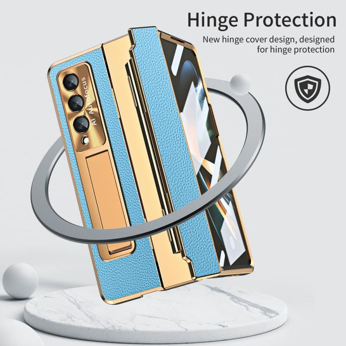 Full Coverage Phone Case With Hinge All In One For Samsung