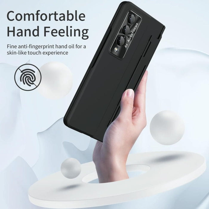 Full Coverage Phone Case With Hinge All In One For Samsung