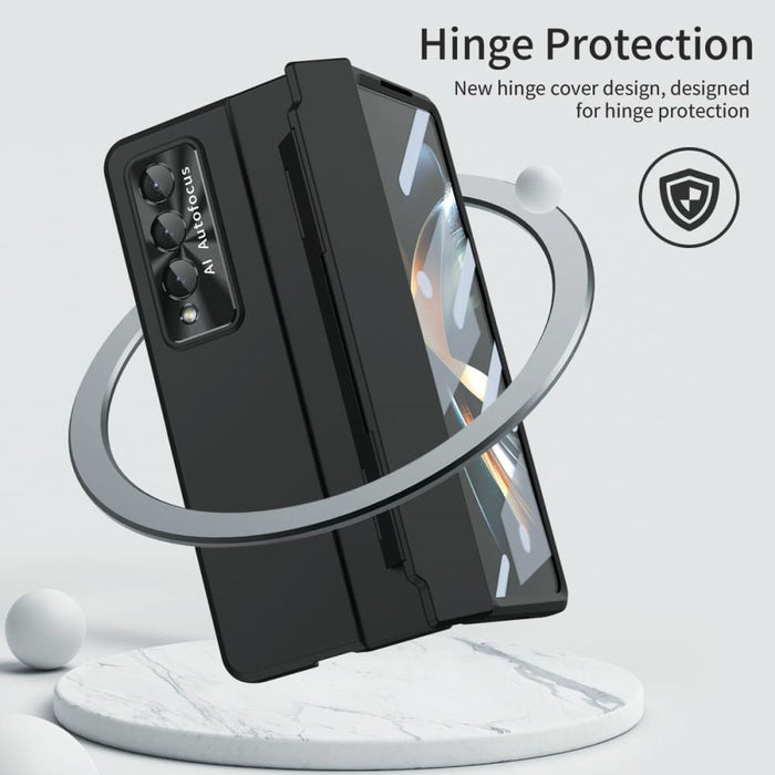 Full Coverage Phone Case With Hinge All In One For Samsung