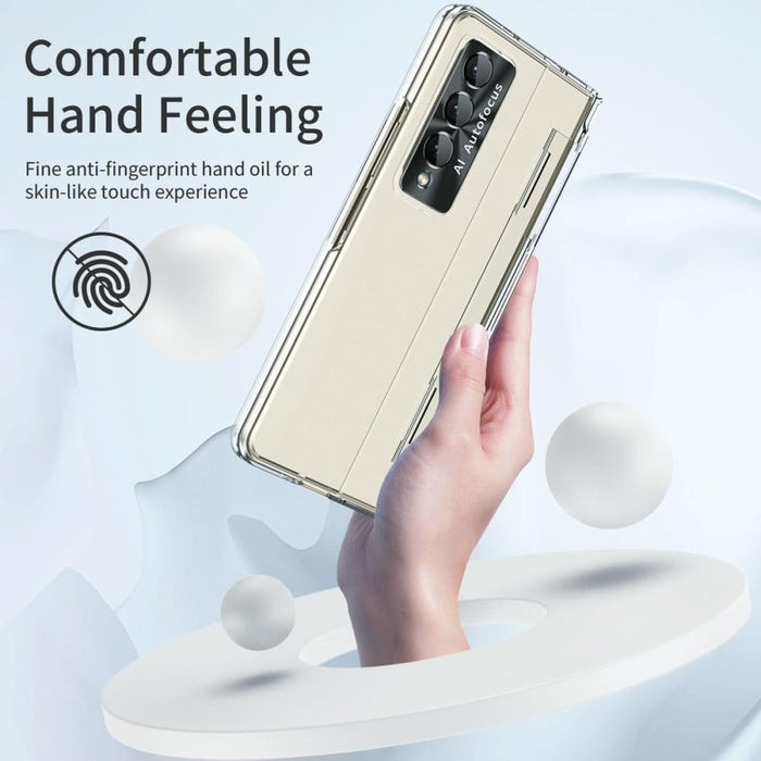 Full Coverage Phone Case With Hinge All In One For Samsung