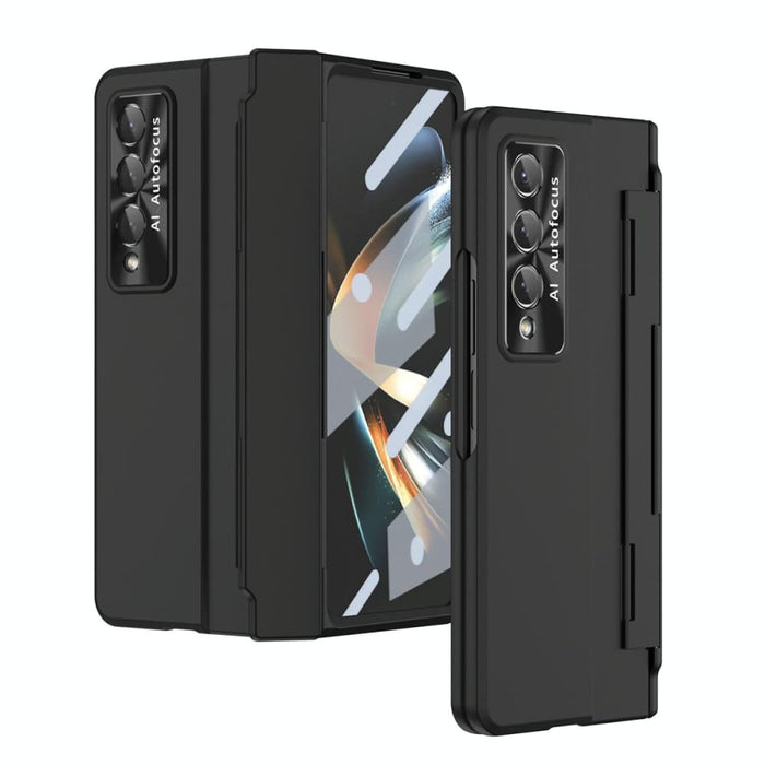 Full Coverage Phone Case With Hinge All In One For Samsung