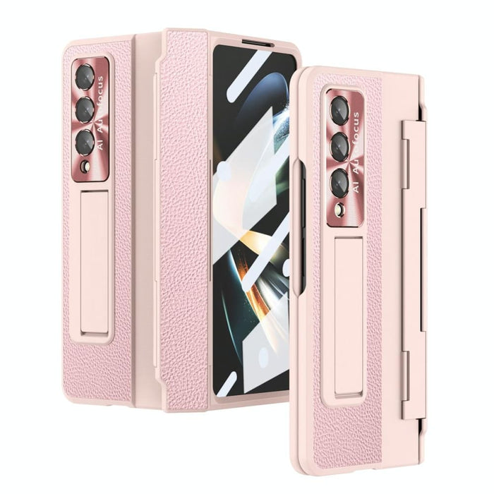 Full Coverage Phone Case With Hinge All In One For Samsung