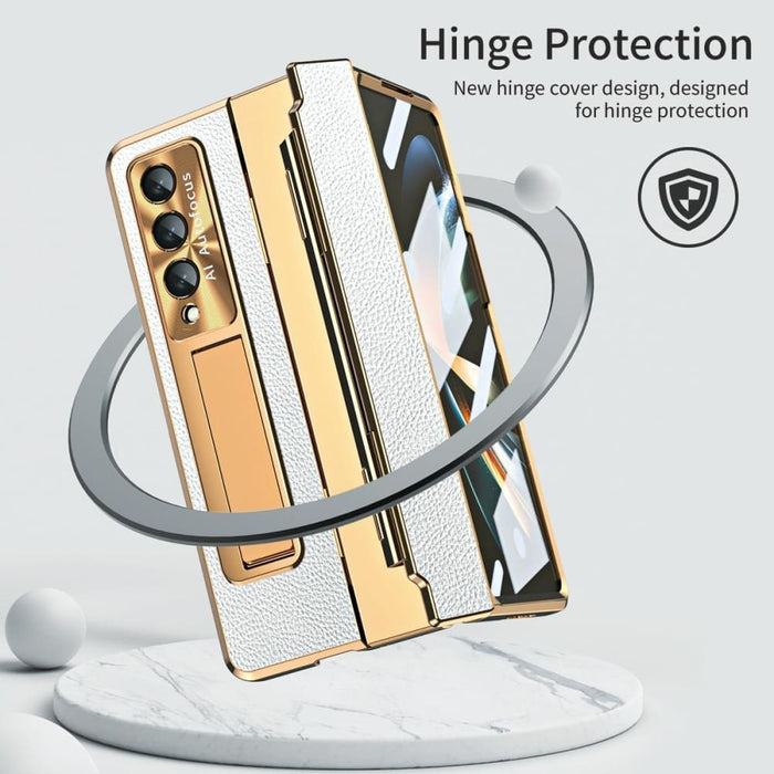 Full Coverage Phone Case With Hinge All In One For Samsung