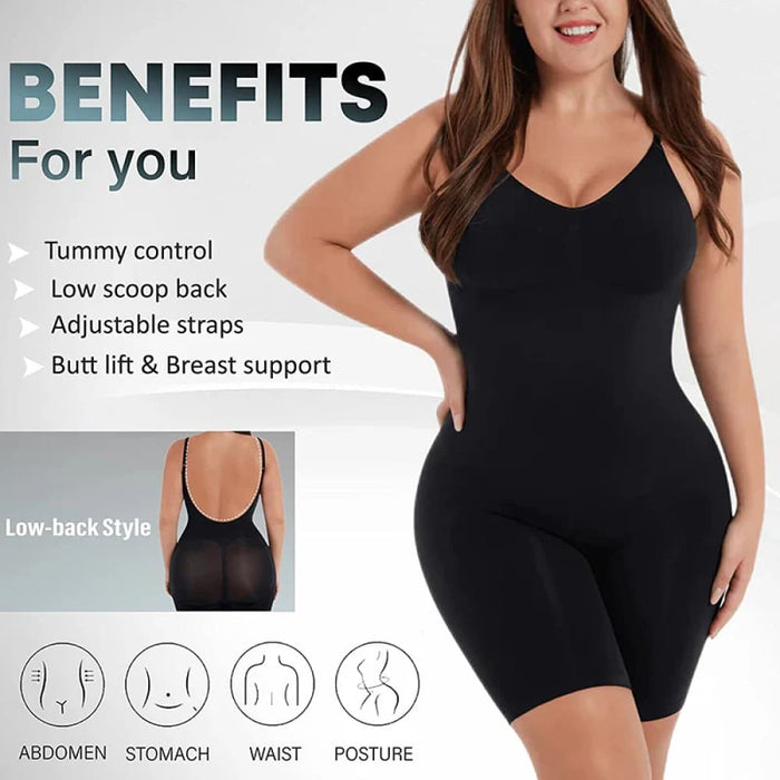 Full Coverage Shapewear Thigh Slimmer with Butt Lift