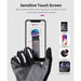 Full Finger Half Anti Slip Reflective Cycling Gloves