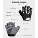 Full Finger Half Anti Slip Reflective Cycling Gloves