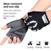 Full Finger Half Anti Slip Reflective Cycling Gloves