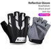 Full Finger Half Anti Slip Reflective Cycling Gloves